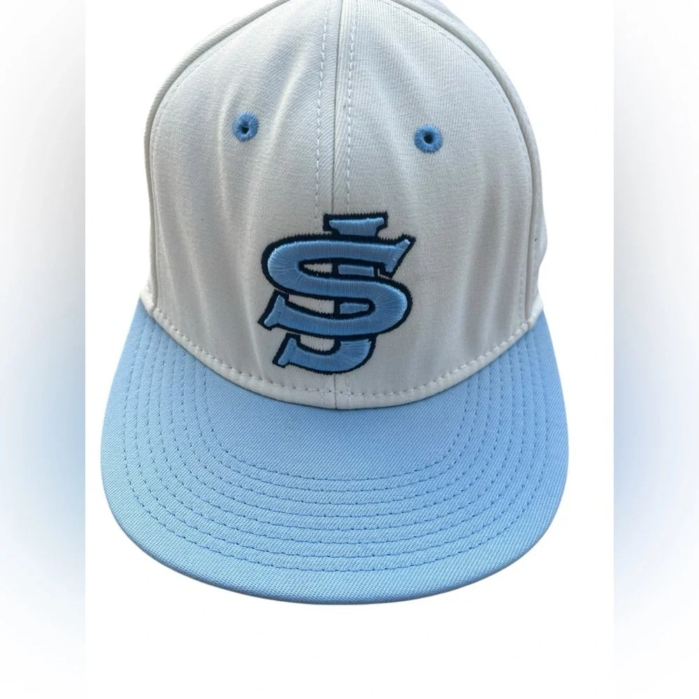 Under Armour Gray and White Cap